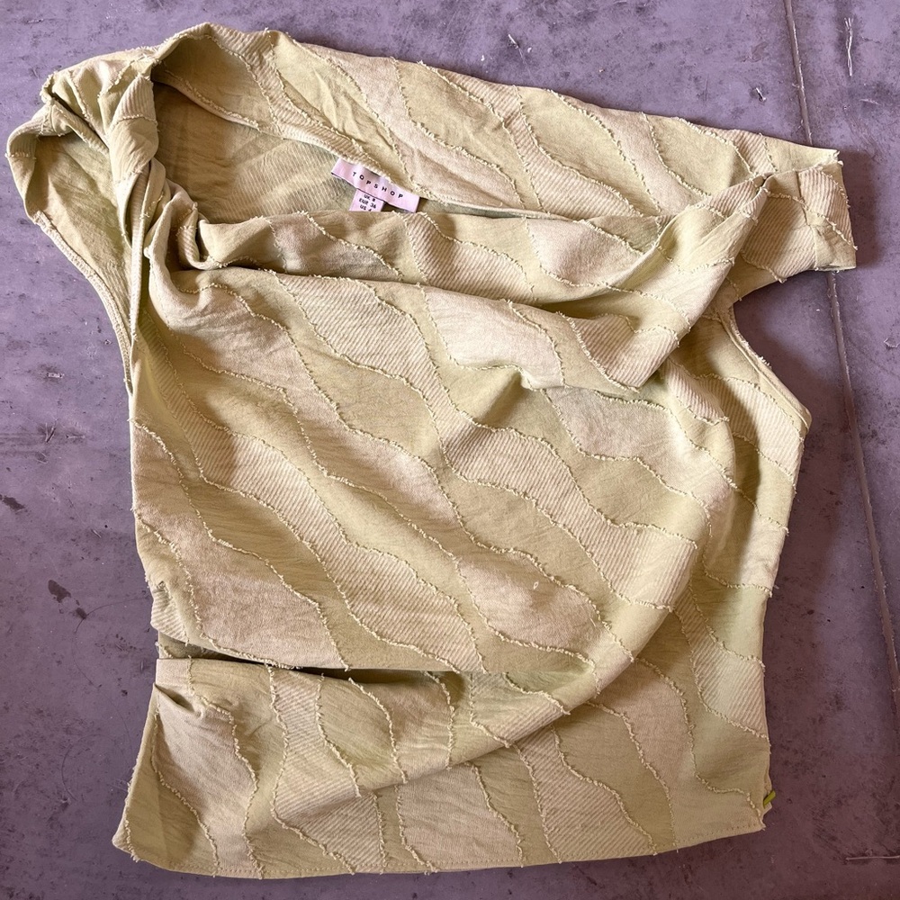 Topshop Off The Shoulder Top